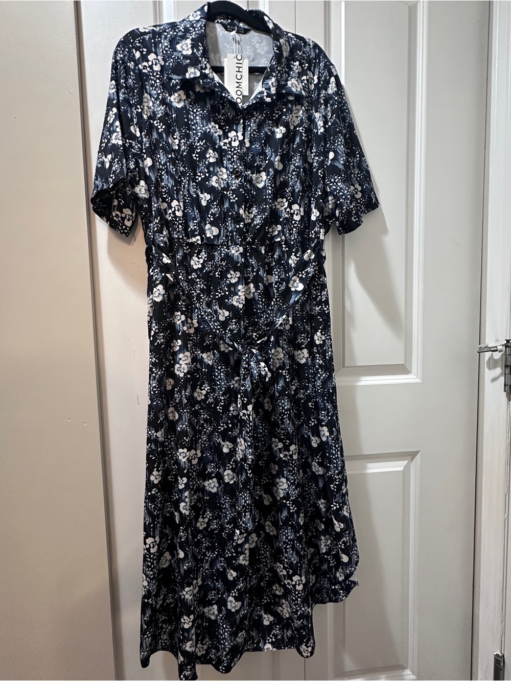 BloomChic Plus Size 2XL Floral Print Shirt Dress us18-20 - Picture 2 of 5